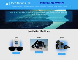 meditationsuk.com screenshot