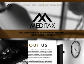 meditax.ca screenshot