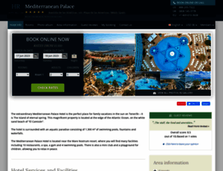 mediteranean-palace.hotel-rez.com screenshot