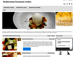 mediterraneanrestaurants.com.au screenshot