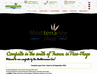 mediterranee-plage.com screenshot