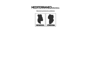 mediterraneo.com.ar screenshot