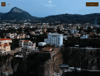 mediterraneosorrento.com screenshot