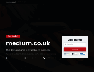 medium.co.uk screenshot