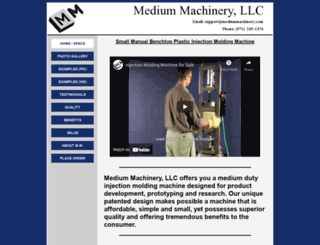 mediummachinery.com screenshot