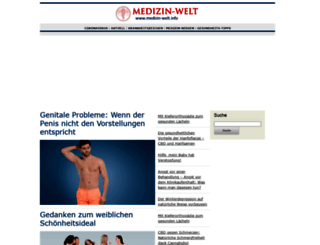 medizin-welt.info screenshot