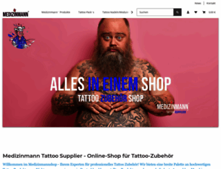 medizinmannshop.de screenshot
