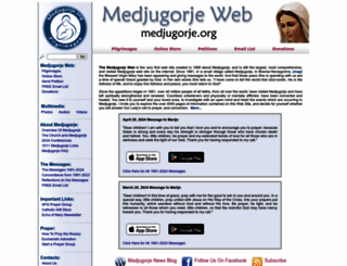medjugorje.org screenshot