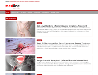 medline.co.za screenshot