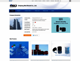 medmould.en.ec21.com screenshot