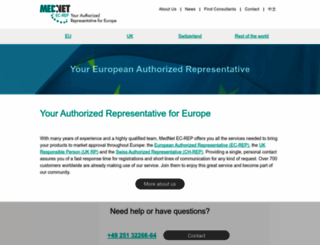 mednet-eurep.com screenshot