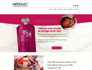 medolac.com screenshot