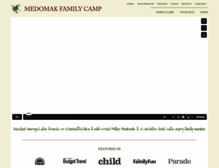medomakcamp.com screenshot