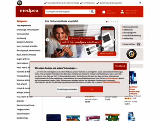medpex.de screenshot