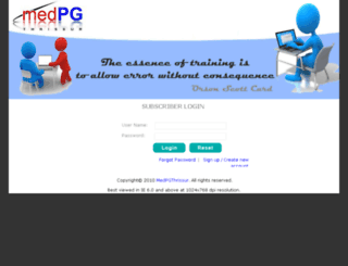 medpgexam.com screenshot