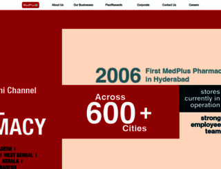 medplusindia.com screenshot