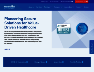 medpointmanagement.com screenshot