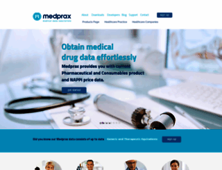 medprax.co.za screenshot