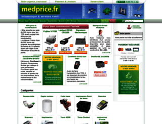 medprice.fr screenshot