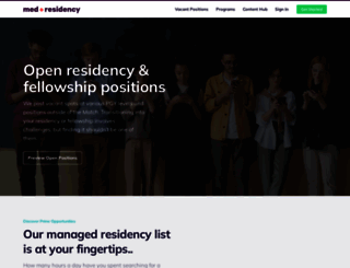 medresidency.com screenshot