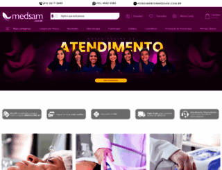 medsam.com.br screenshot