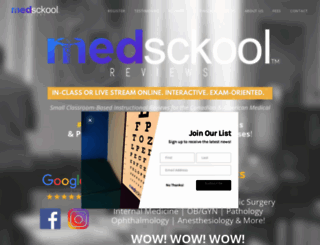 medsckool.com screenshot
