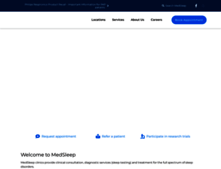 medsleep.com screenshot