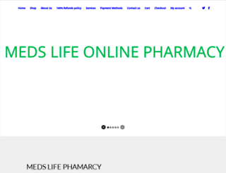 medslifepharmacy.com screenshot