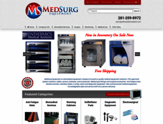 medsurgequip.com screenshot