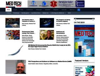 medtech-startups-2021.medicaltechoutlook.com screenshot