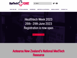 medtechcore.org.nz screenshot