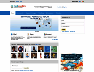 medwonders.com screenshot