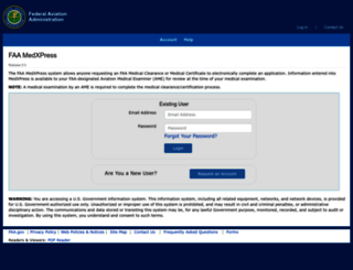 medxpress.faa.gov screenshot