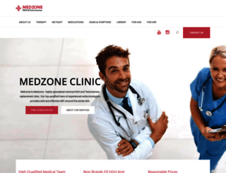 medzone.clinic screenshot