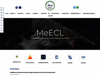 meecl.nic.in screenshot