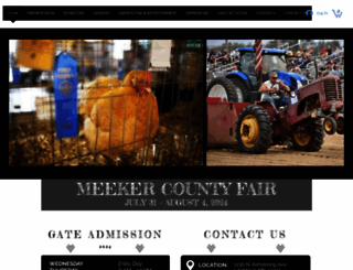meekerfair.com screenshot