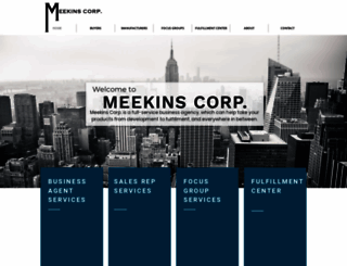 meekinscorp.com screenshot