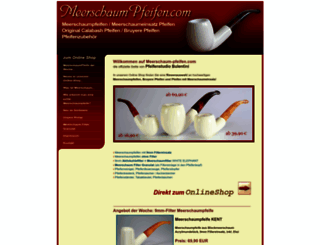 meerschaum-pfeifen.com screenshot