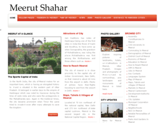 meerutshahar.com screenshot