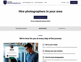 meetaphotographer.com screenshot