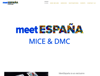 meetespana.com screenshot