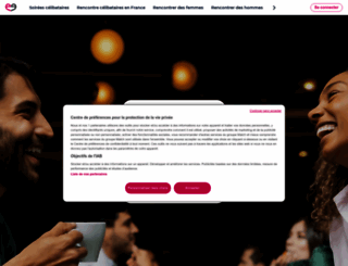 meetic.be screenshot