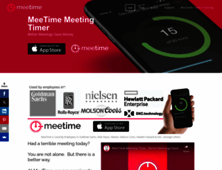 meetimeapps.com screenshot
