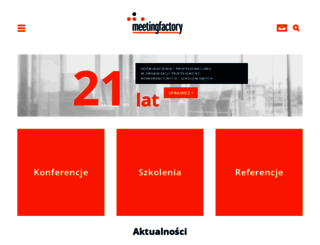 meetingfactory.pl screenshot