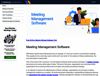 meetingmanagementsoftware.com screenshot