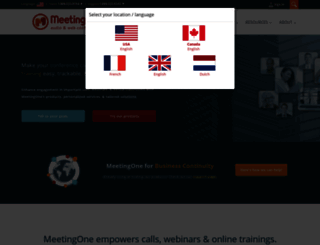 meetingone.com screenshot