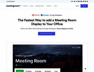 meetingroom365.com screenshot