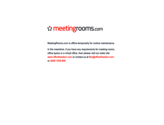 meetingrooms.com screenshot