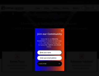meetings-incentives.com screenshot