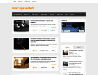 meetings-santafe.com screenshot